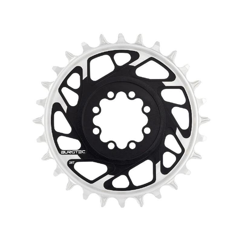 Burgtec ThickThin Chainring SRAM AXS 8-Bolt 3mm Boost Offset