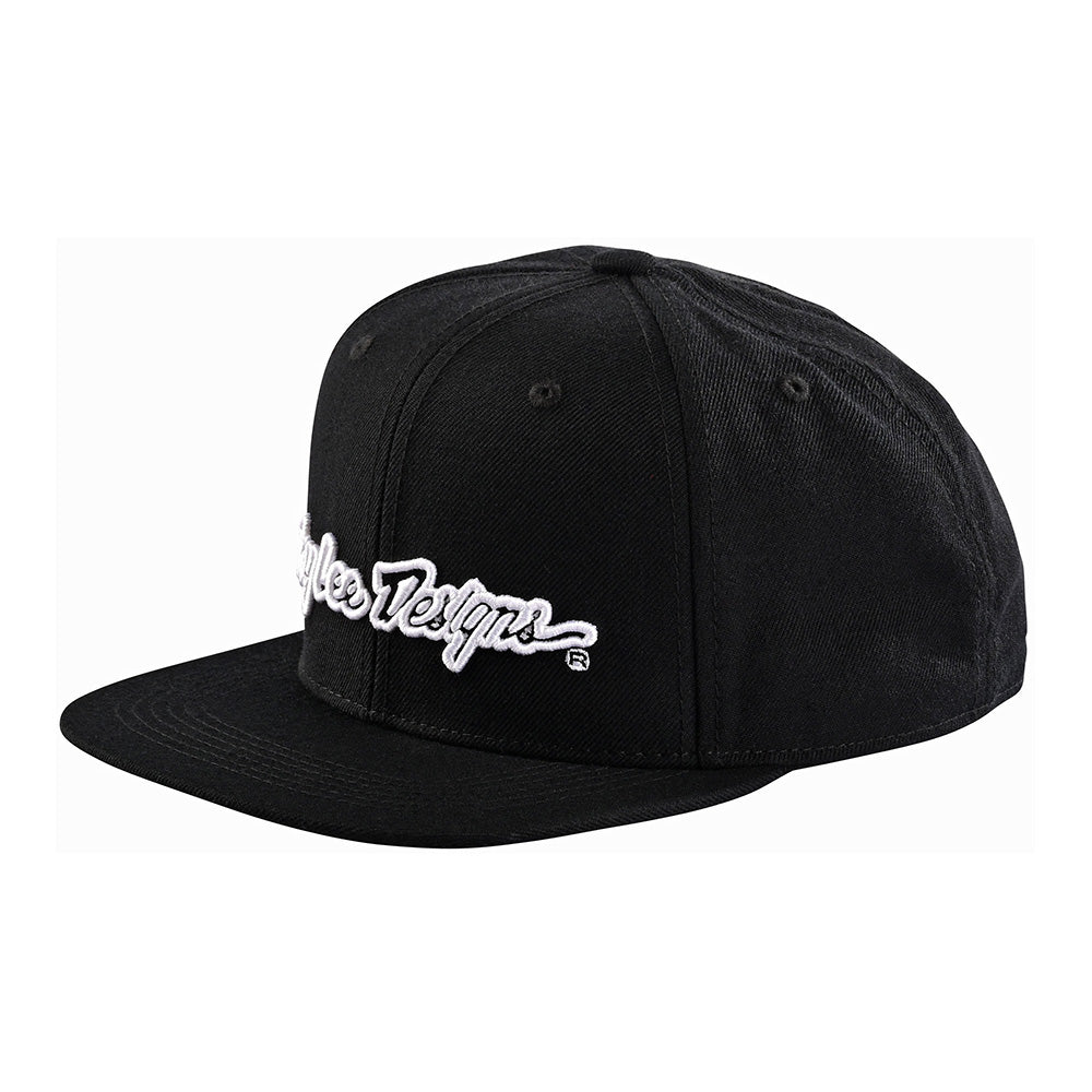 Troy Lee Designs Snapback Signature Hat; Flat Billed