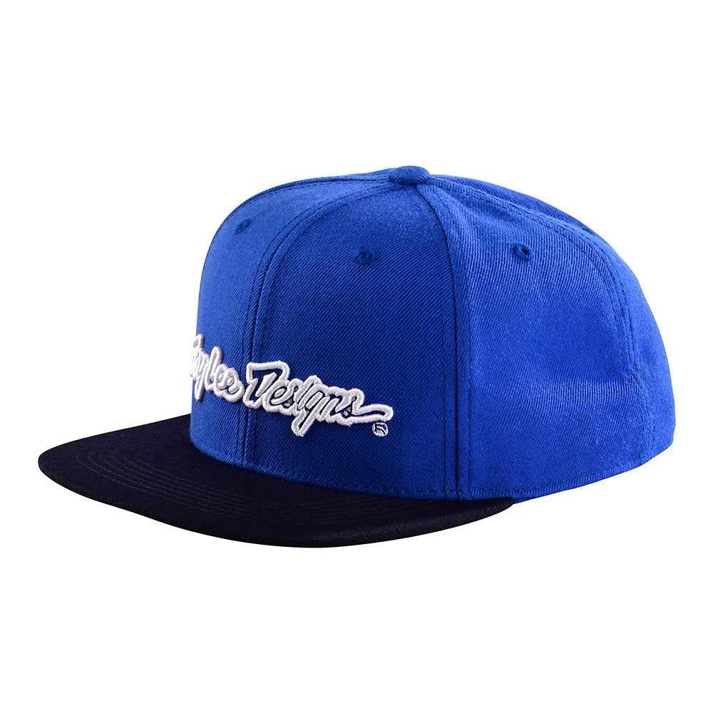 Troy Lee Designs Snapback Signature Hat; Flat Billed