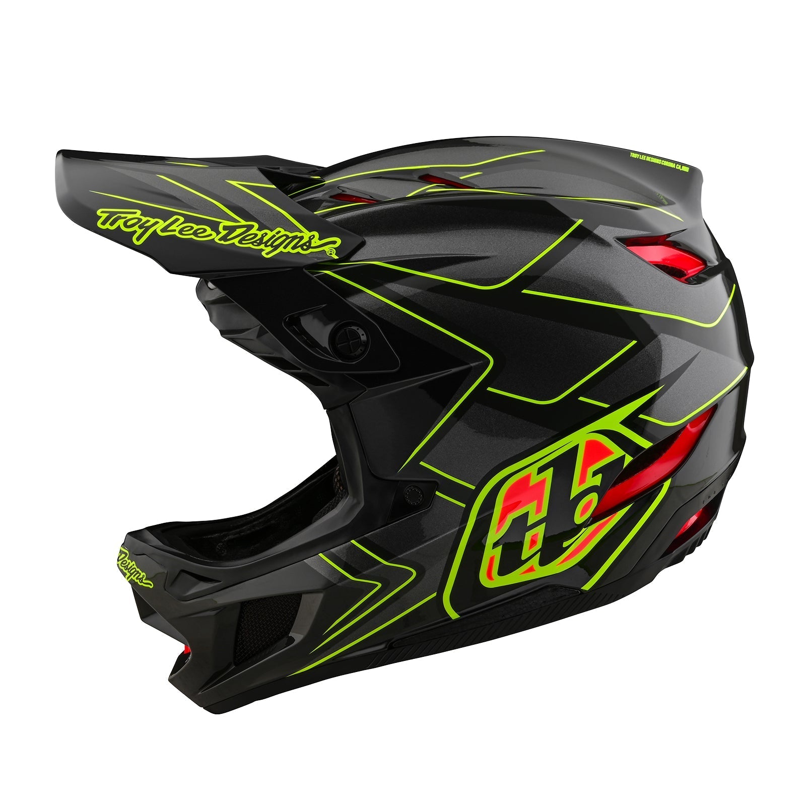 Troy Lee Designs D4 Composite Helmet Ghostwing