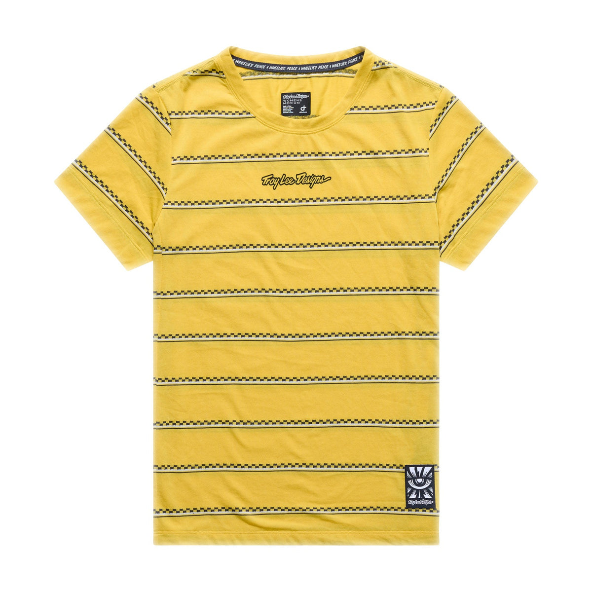 Troy Lee Designs Women's Lilium Short Sleeve Ride Tee ; Checked Out