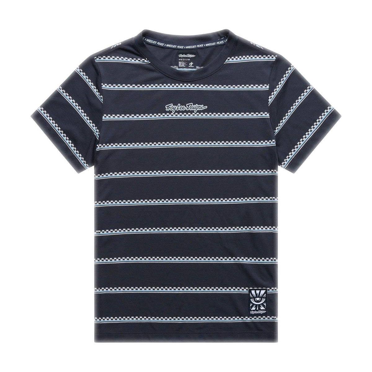 Troy Lee Designs Women's Lilium Short Sleeve Ride Tee ; Checked Out