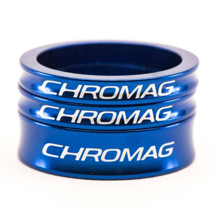 Chromag Chromag Headset Spacer Kit Blue
