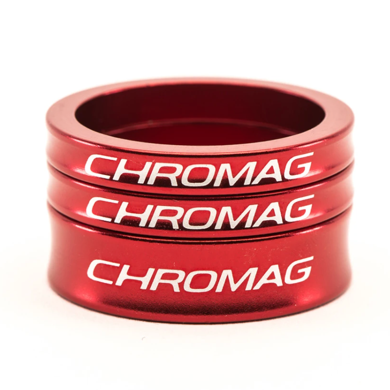 Chromag Chromag Headset Spacer Kit Red
