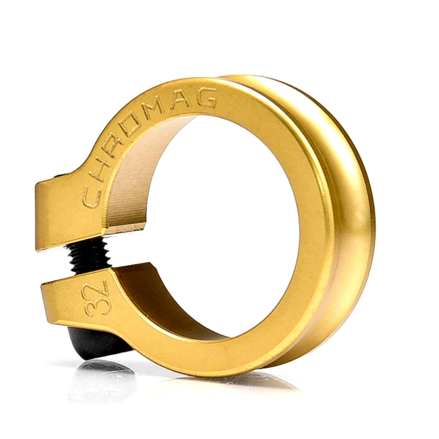 Chromag Chromag Seatpost Clamp Non QR Gold