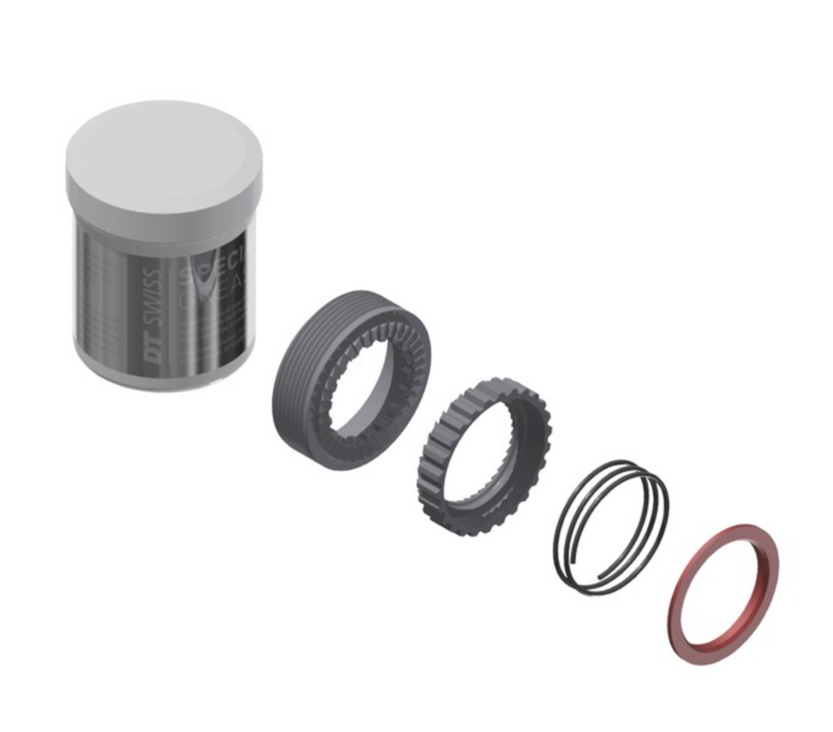 DT SWISS ラチェットEXP 36t サービスキットMTBロードROVAL dt-swiss-cassette-ratchet-exp-