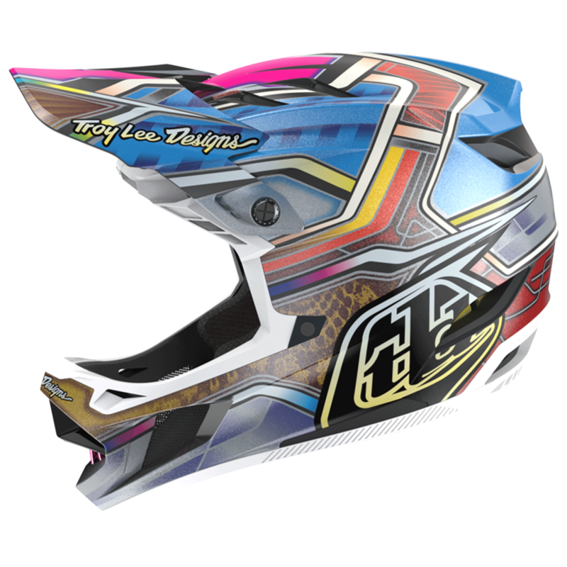 Troy Lee Designs D4 Carbon Helmet w/Mips - Lowrider