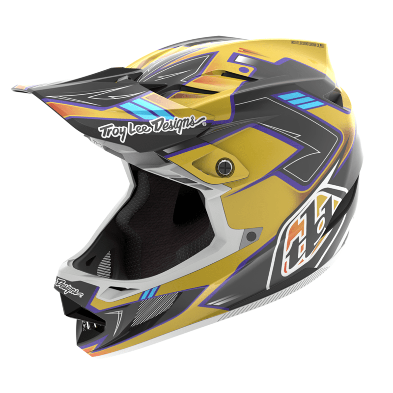 Troy Lee Designs D4 Composite Helmet w/Mips - Royalty