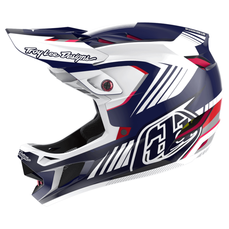Troy Lee Designs D4 Polyacrylite Helmet w/Mips - Qualifer