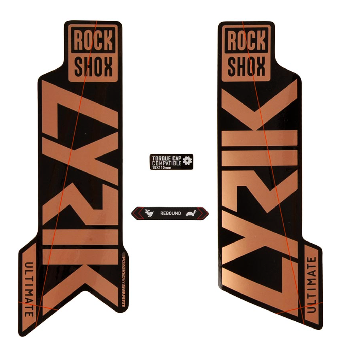 RockShox Lyrik Ultimate Decal Kit