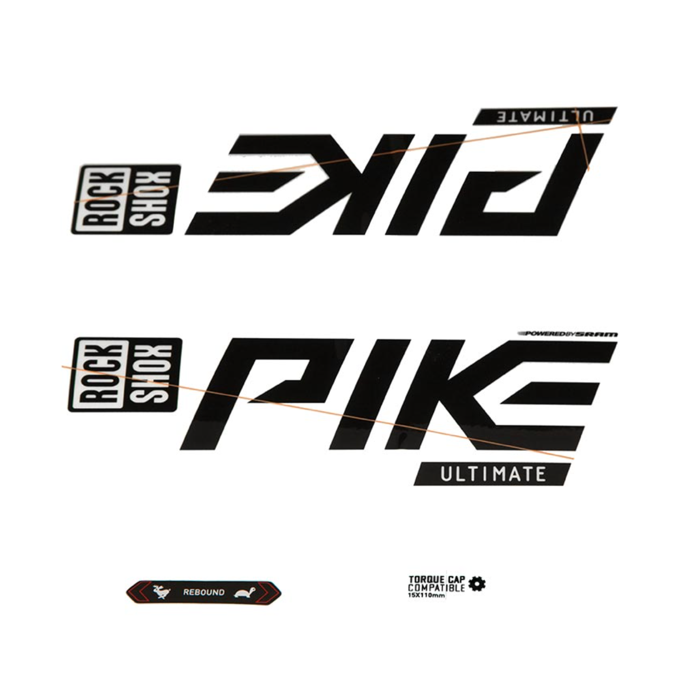 RockShox Pike Ultimate Decal Kit