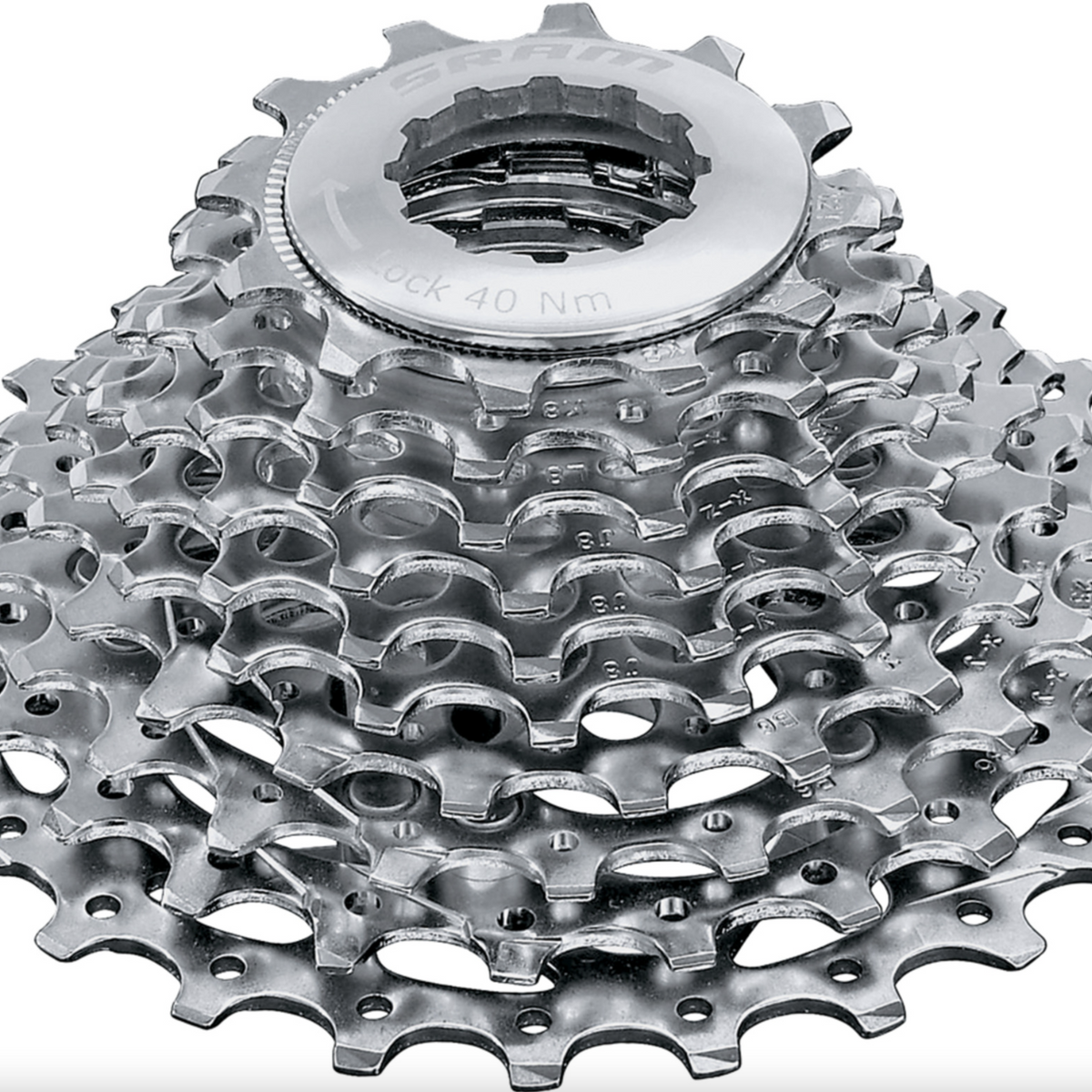 Cassette SRAM PG1070 10 Vitesses - Dérailleur 11-25 Dents - Neuf (ancien Stock) - Couleur Argent
