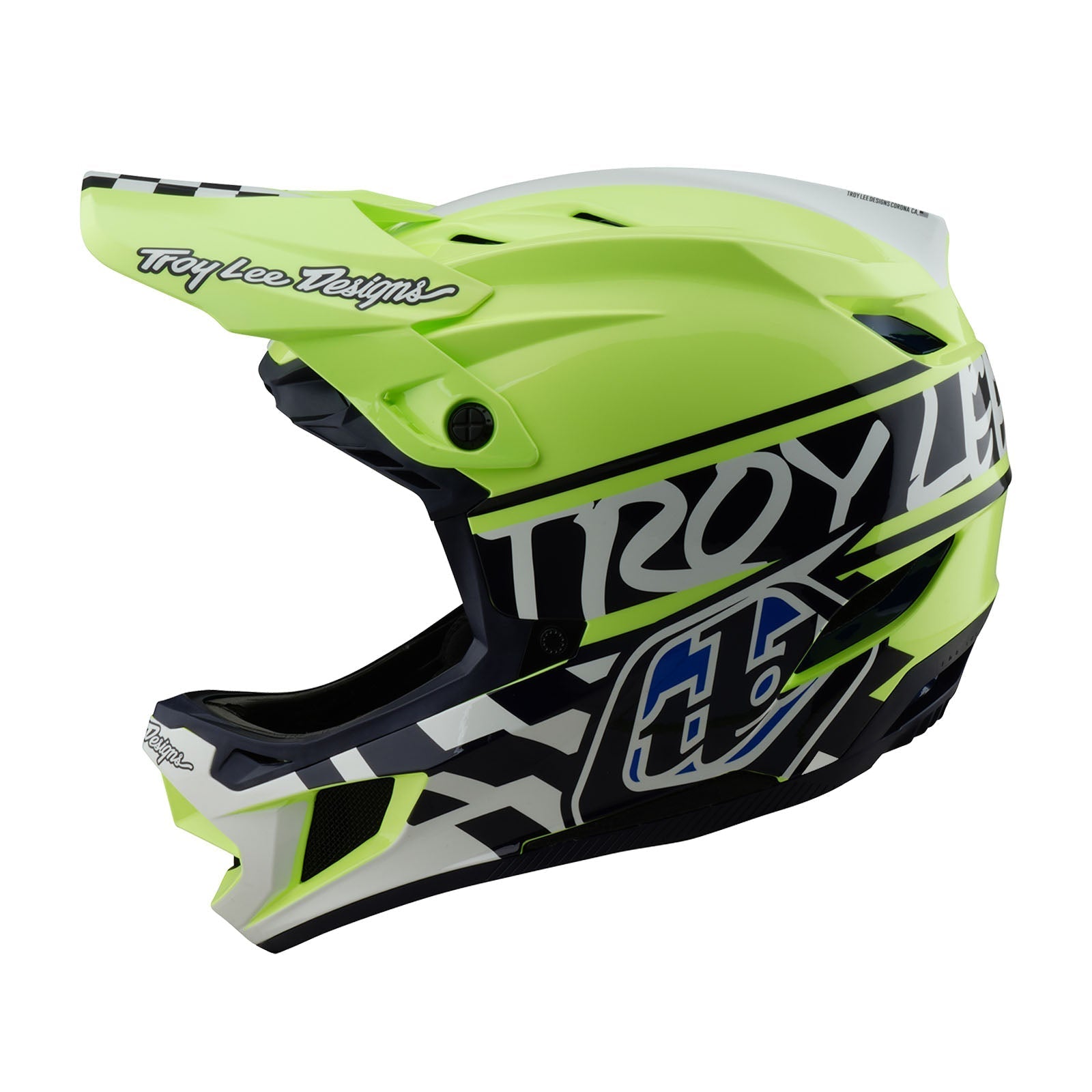 Troy Lee Designs D4 Polyacrylite Helmet w/Mips - Fifty-50