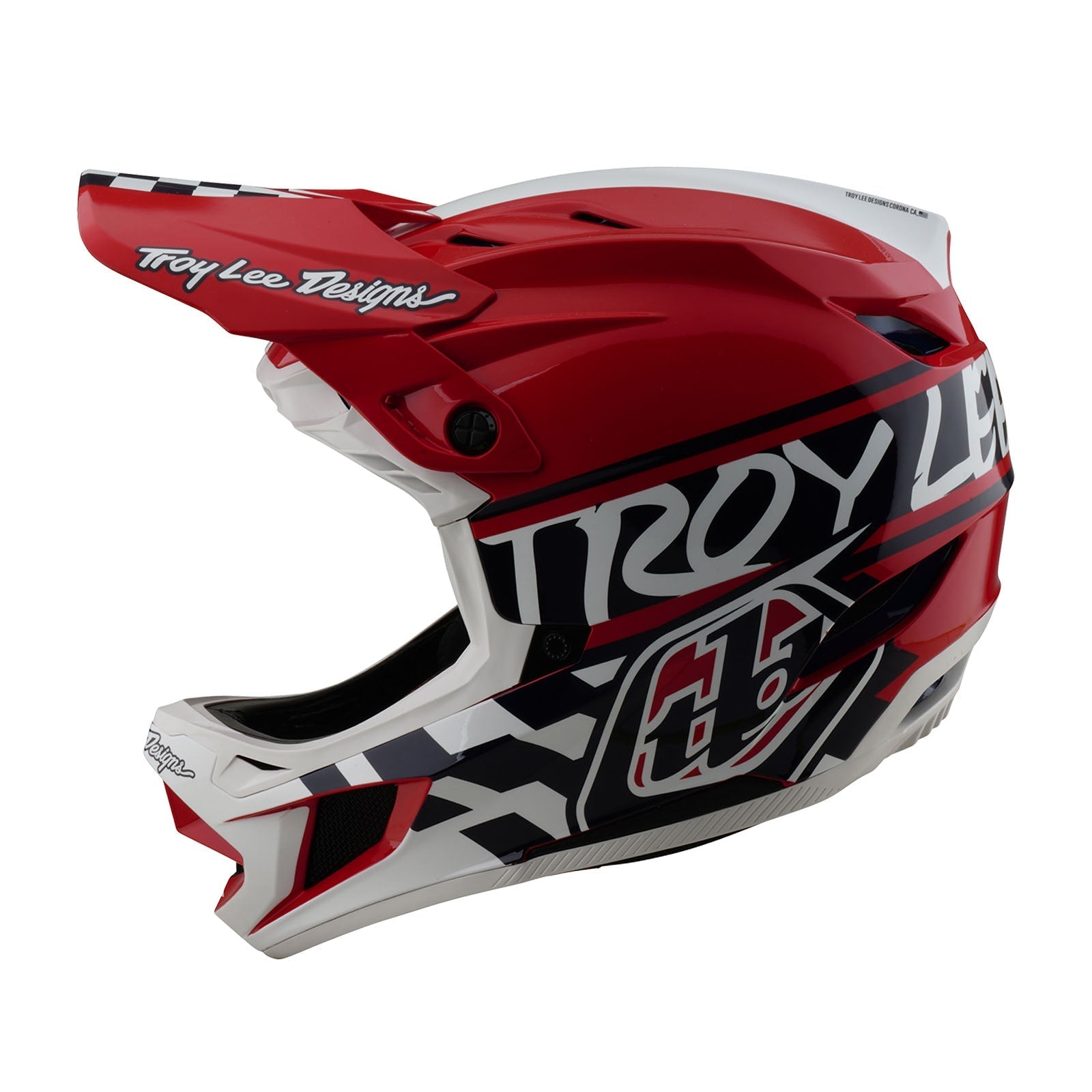 Troy Lee Designs D4 Polyacrylite Helmet w/Mips - Fifty-50