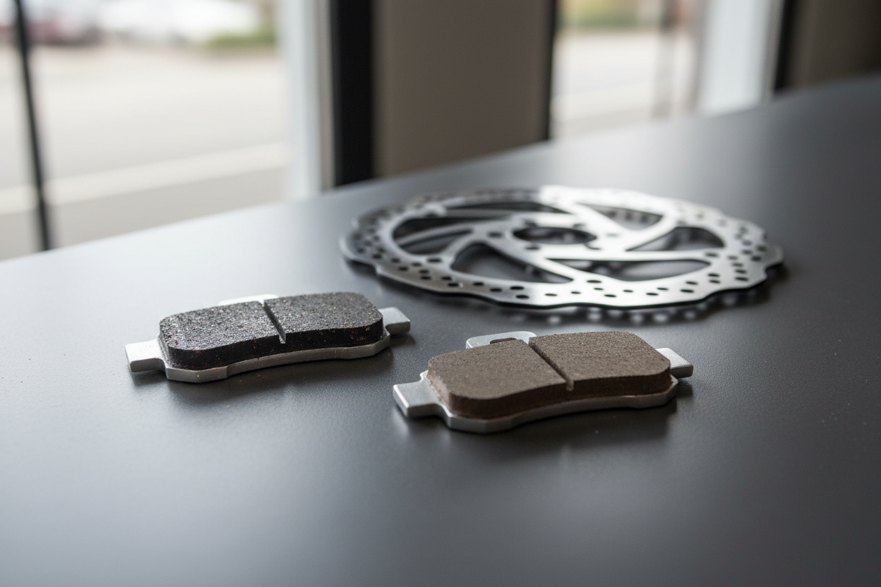 MTB Brake Pads Explained: Sintered vs Organic and When to Replace Them