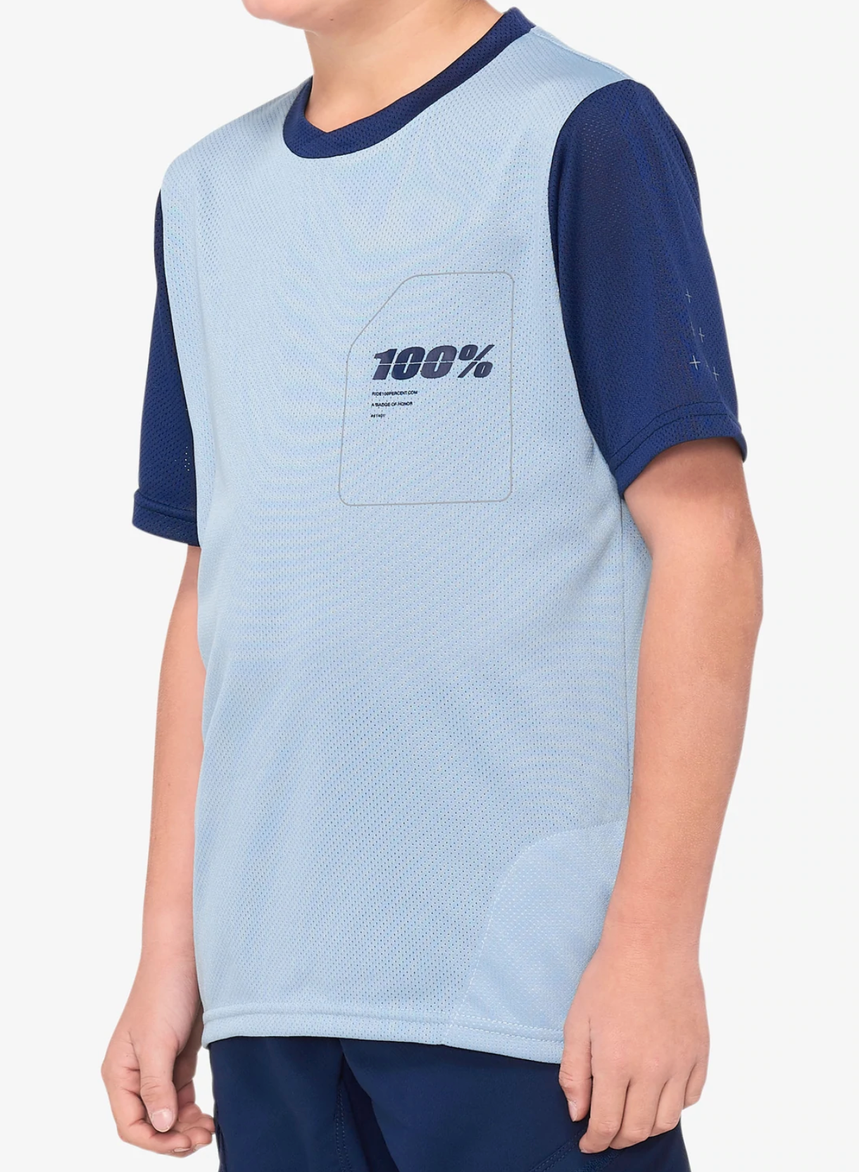 100% Youth Ridecamp All Mountain Short Sleeve Jersey