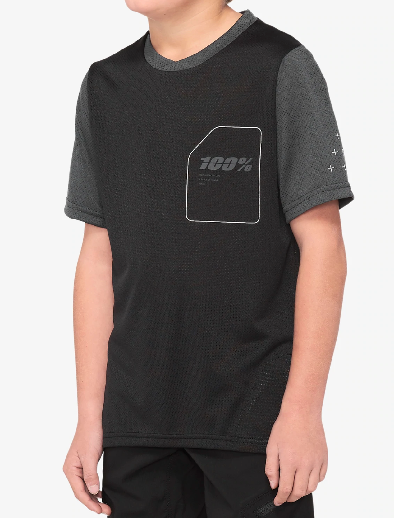 100% Youth Ridecamp All Mountain Short Sleeve Jersey