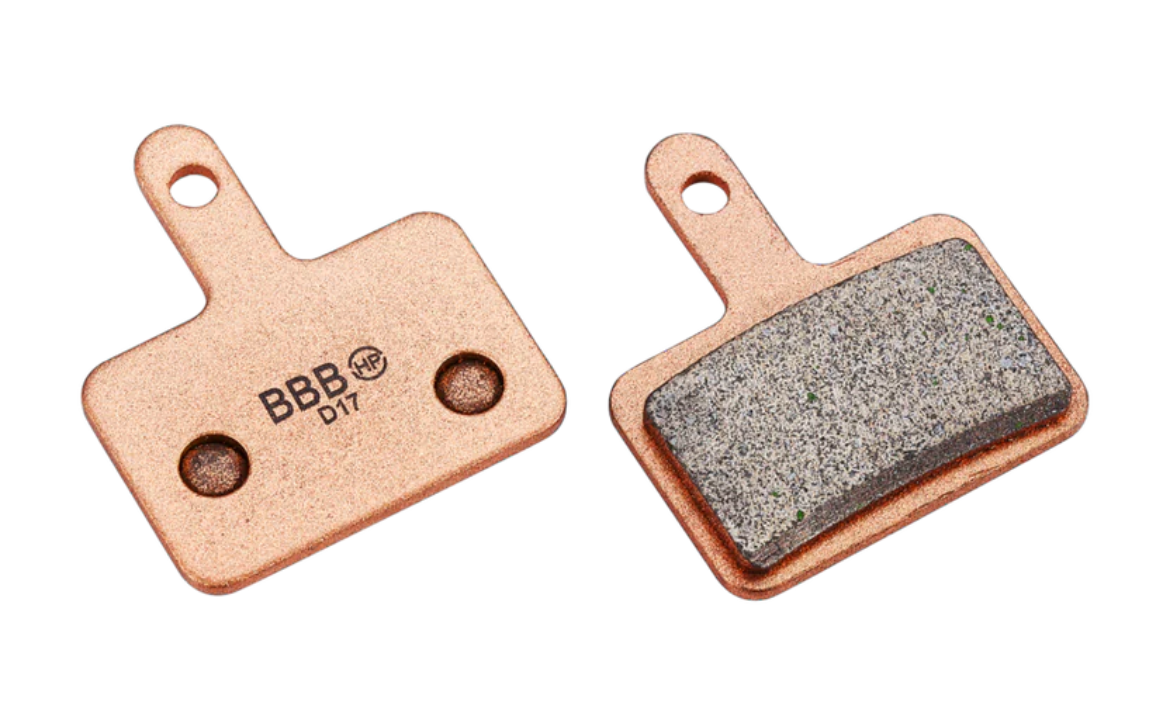 BBB Sintered Disc Brake Pads for Shimano Deore 2-Piston BBS-52S