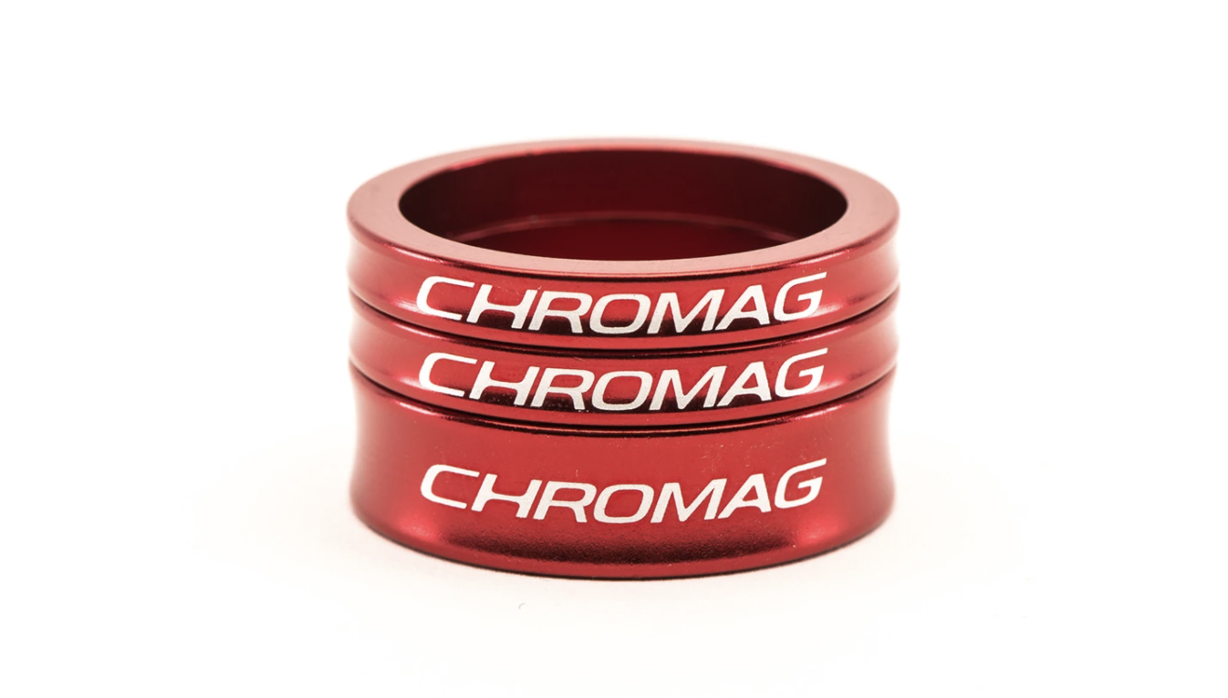 Chromag Chromag Headset Spacer Kit Red