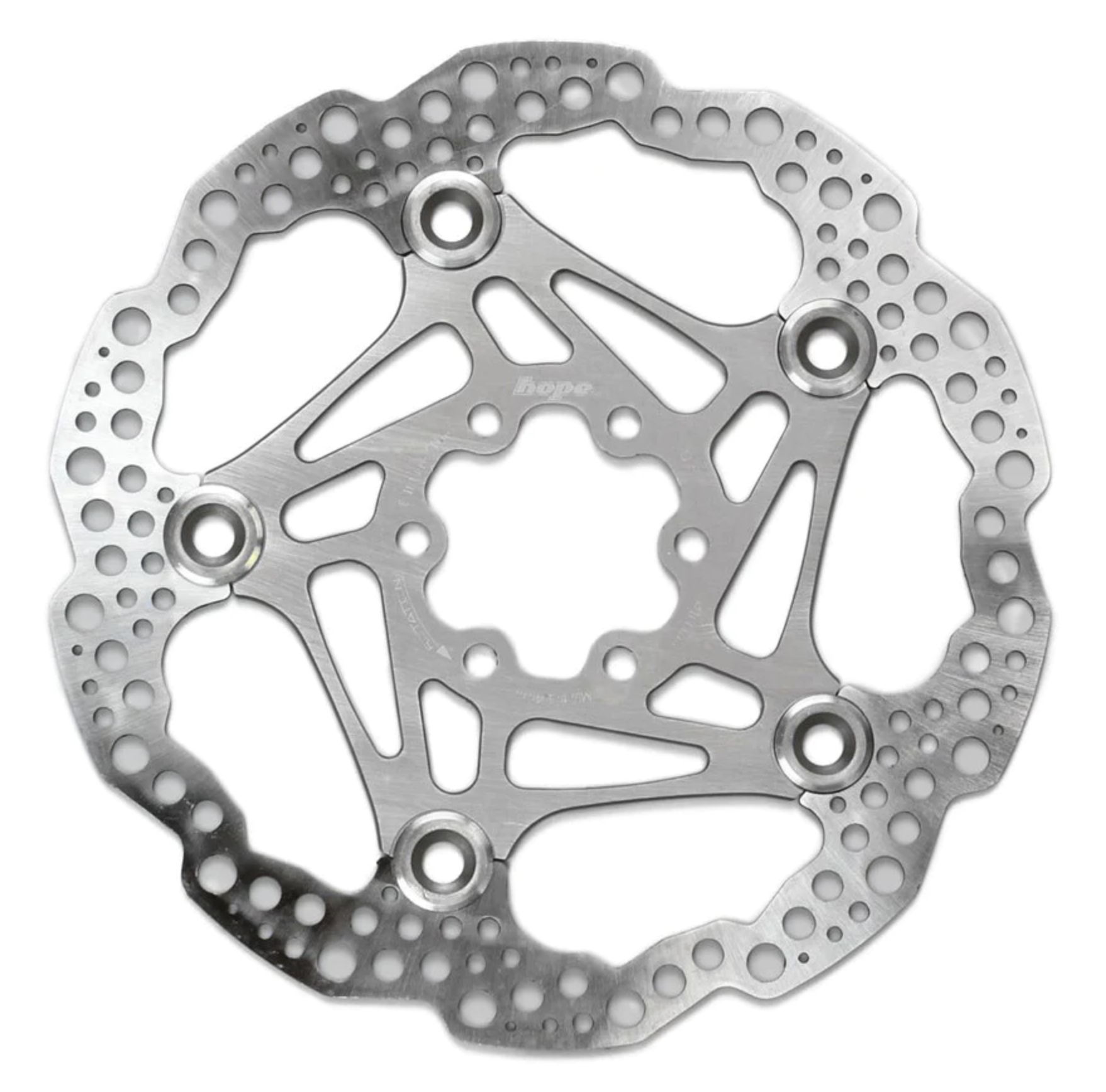 Hope Floating 6 Bolt Rotor Silver 200mm