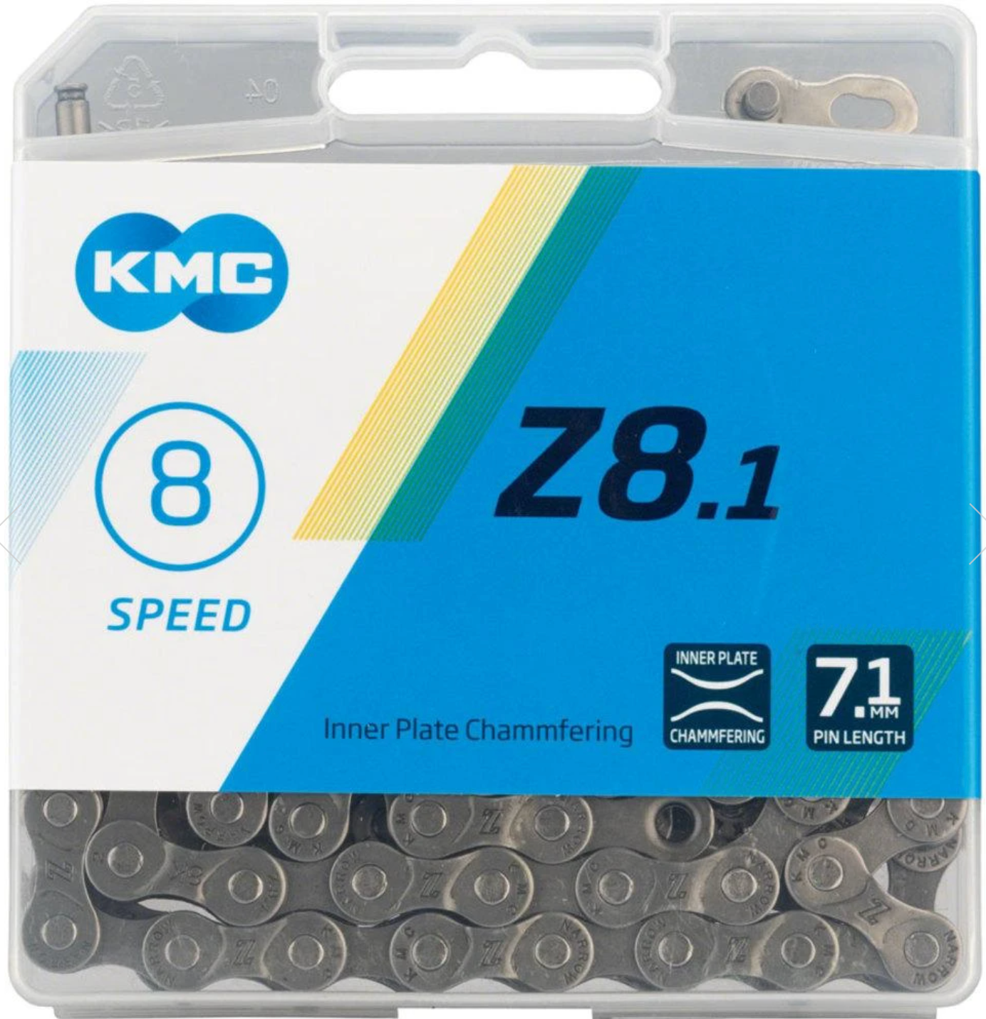 KMC Z8.1 CHAIN 8-Speed Grey/Grey