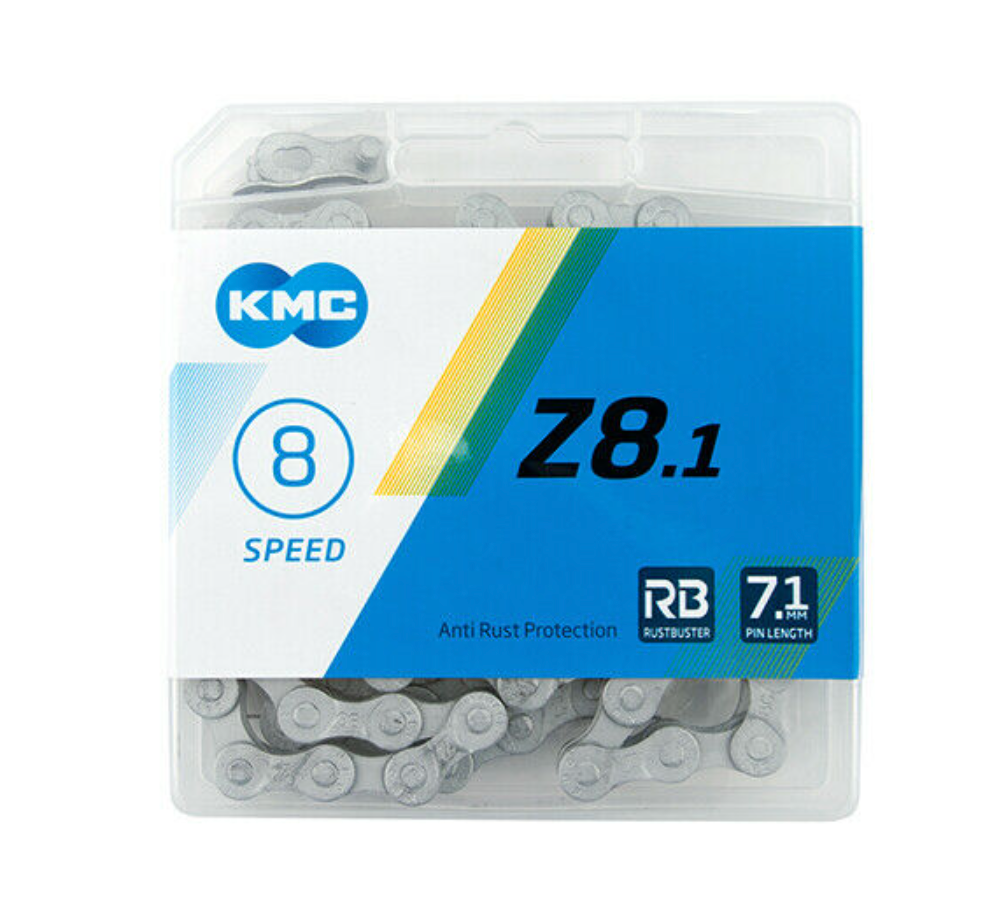 KMC Z8.1 Rustbuster 8-Speed Chain Silver