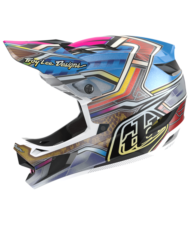 Troy Lee Designs D4 Carbon Helmet w/Mips - Lowrider