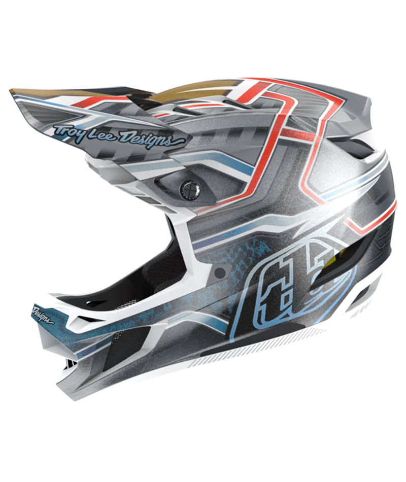 Troy Lee Designs D4 Composite Helmet w/Mips - Lowrider