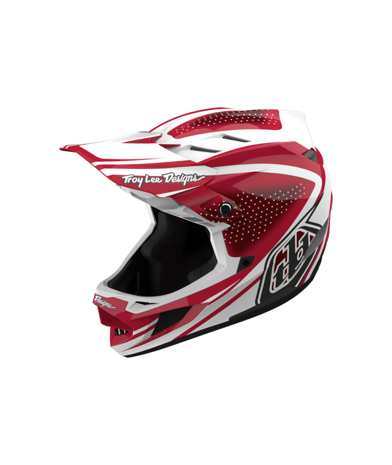 Troy Lee Designs D4 Polyacrylite Helmet W/Mips ; The Line