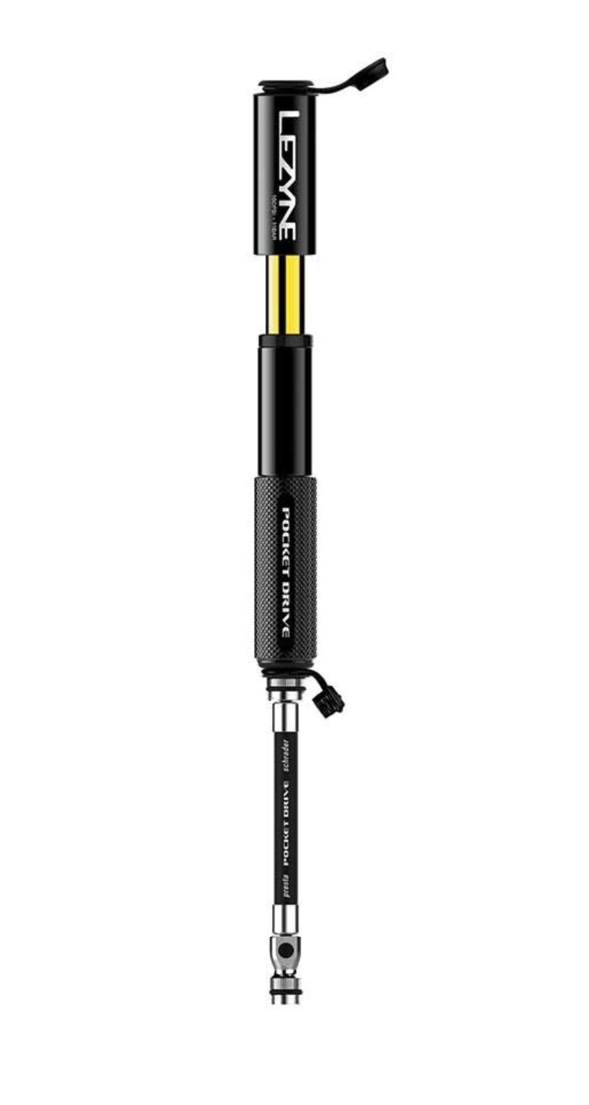 Lezyne, Pocket Drive Loaded, Pump, 160psi