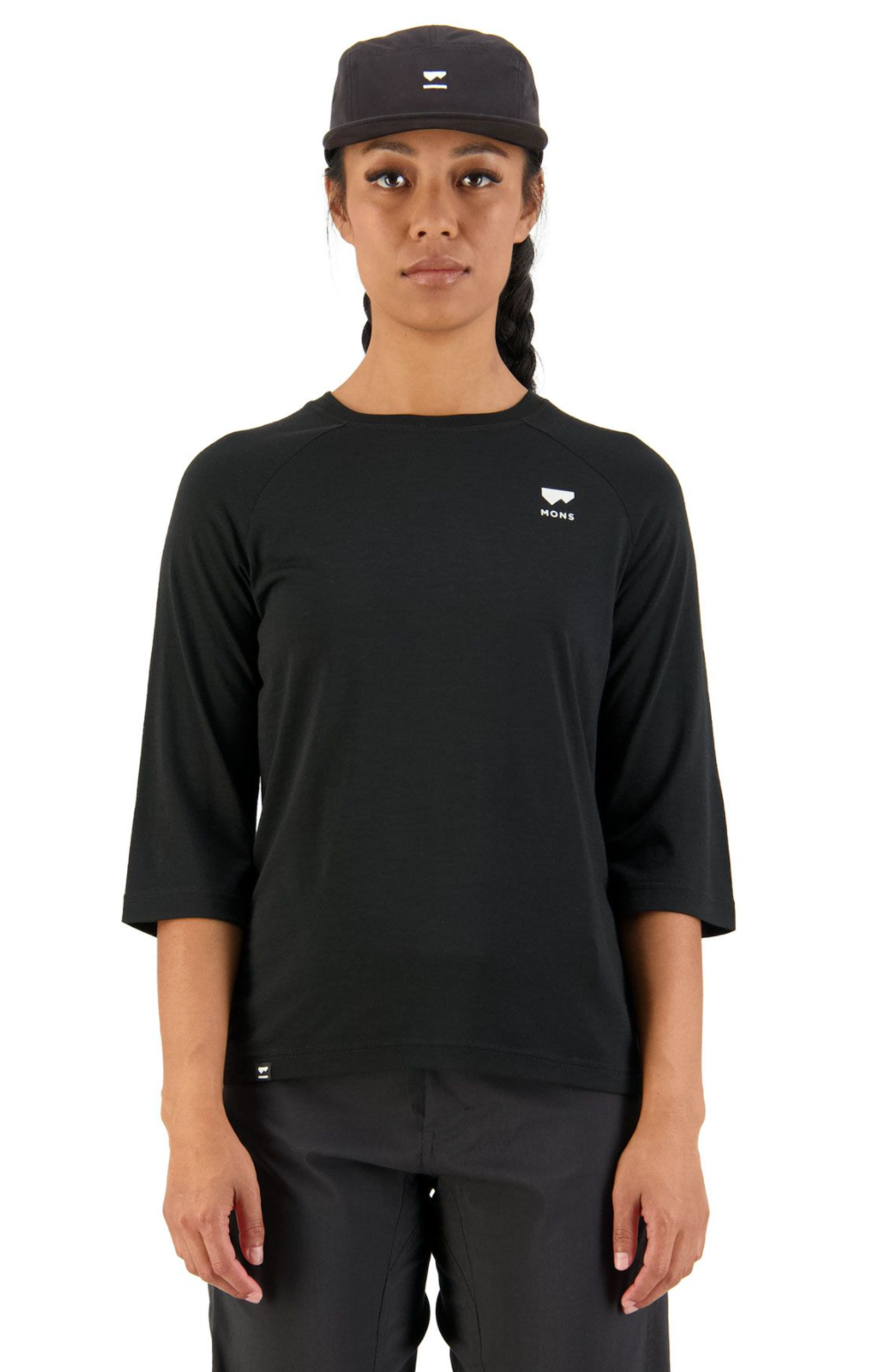 Mons Royale Women's Tarn Merino Shift Raglan 3/4