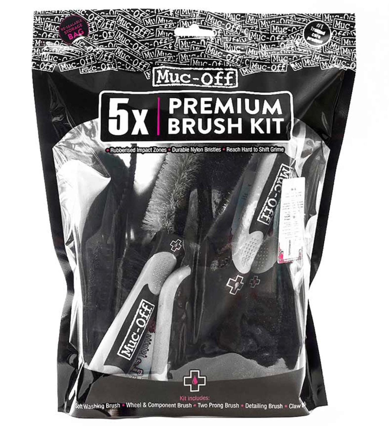 Muc-Off 5 Piece Brush Set