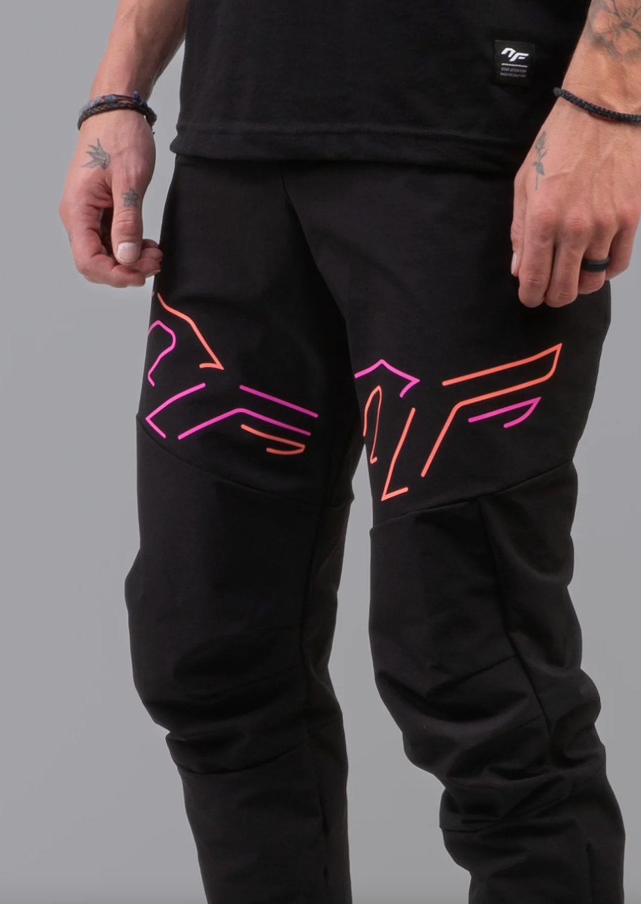 NF DP4 - 1/2 Pants - Black / Neon