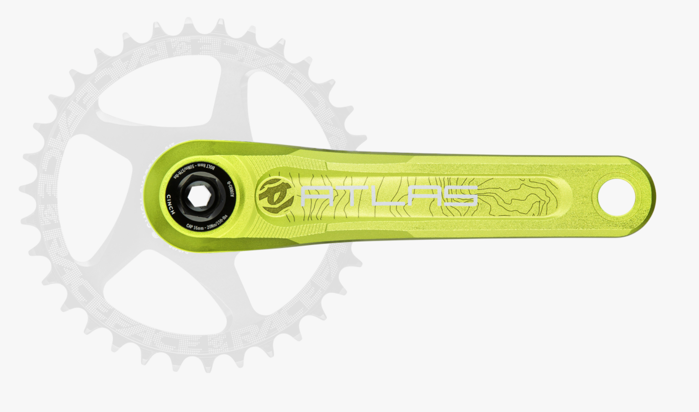 Race Face Atlas Crankset, Cinch Direct Mount