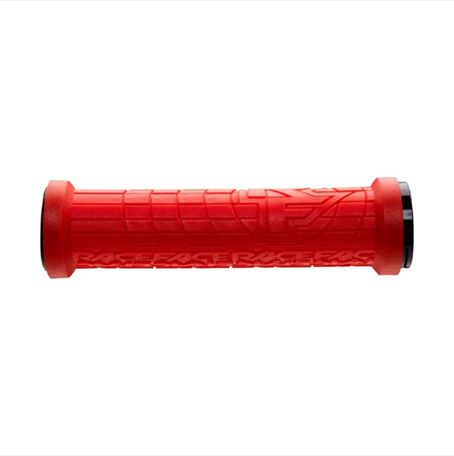 Race Face Grippler Grip W:Lock Ring red