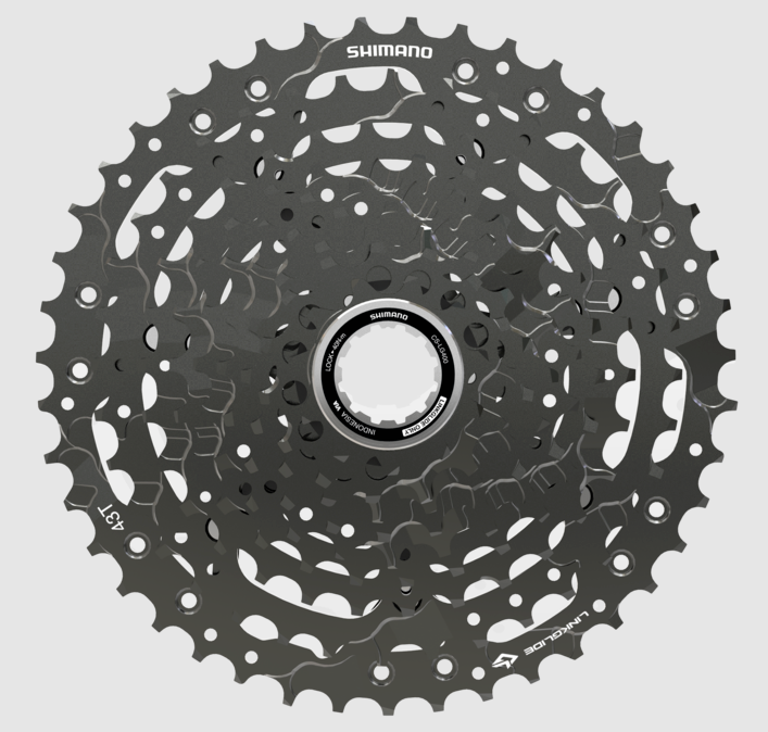 Shimano CS-LG400-10 10-Speed Cassette 11-43T