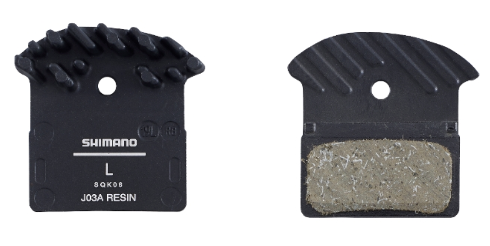 Shimano XTR 2-Piston Brake Pad Resin J03A Finned