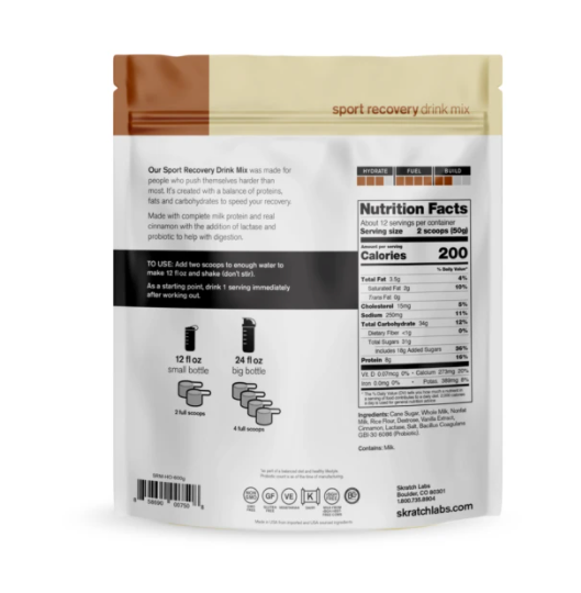 Skratch Labs Sports Recovery Drink Mix