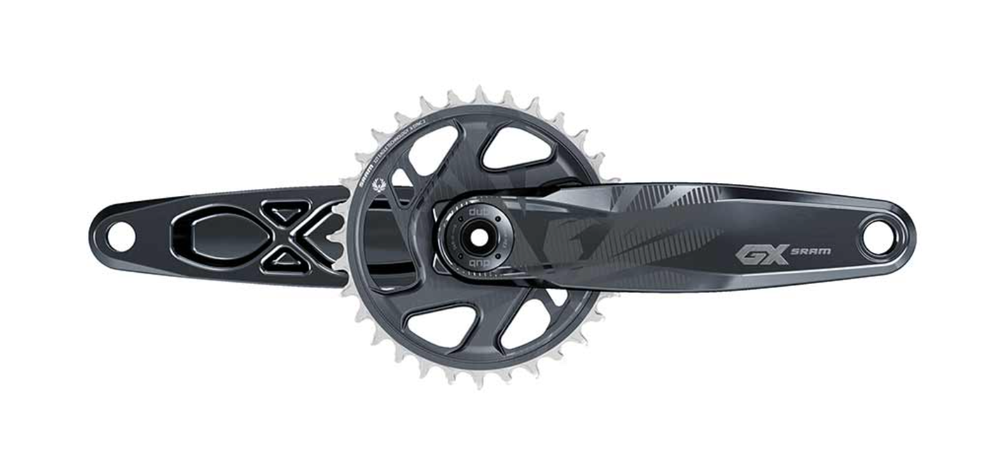 SRAM GX Eagle Dub Boost Crankset C1 52mm Chainline