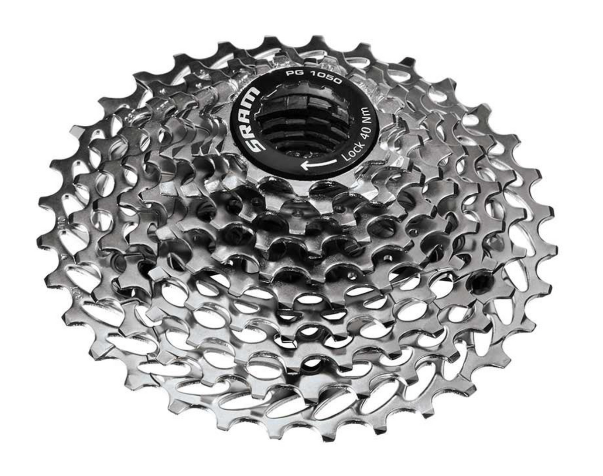 SRAM PG-1050 10-Speed Cassette, 11-36T | Dunbar & Corsa Cycles – Dunbar ...
