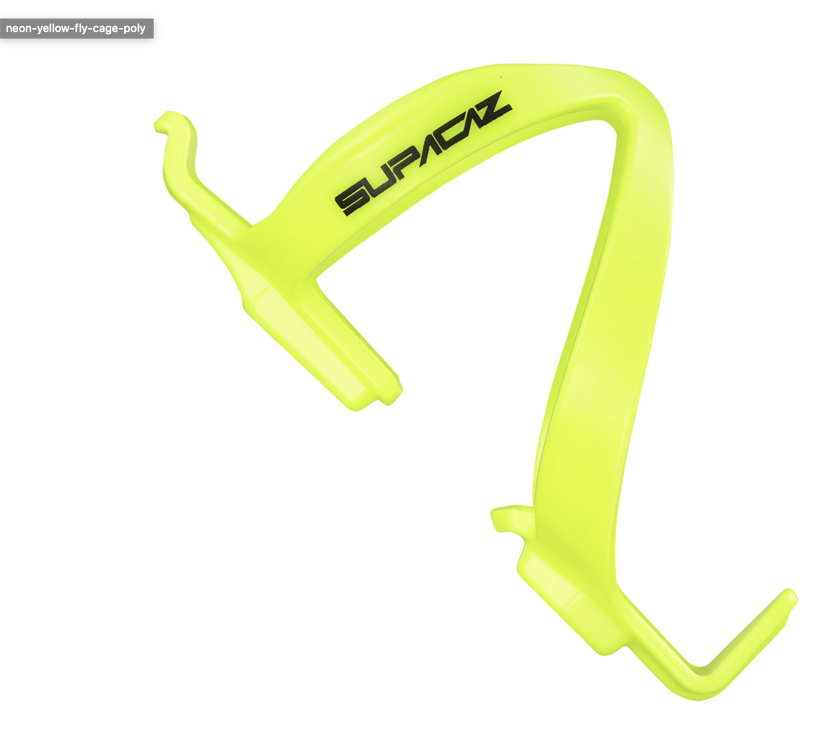 Supacaz Fly Cage Poly  neon yellow