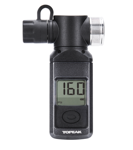 Topeak Shuttle Gauge Digital: Black/Silver