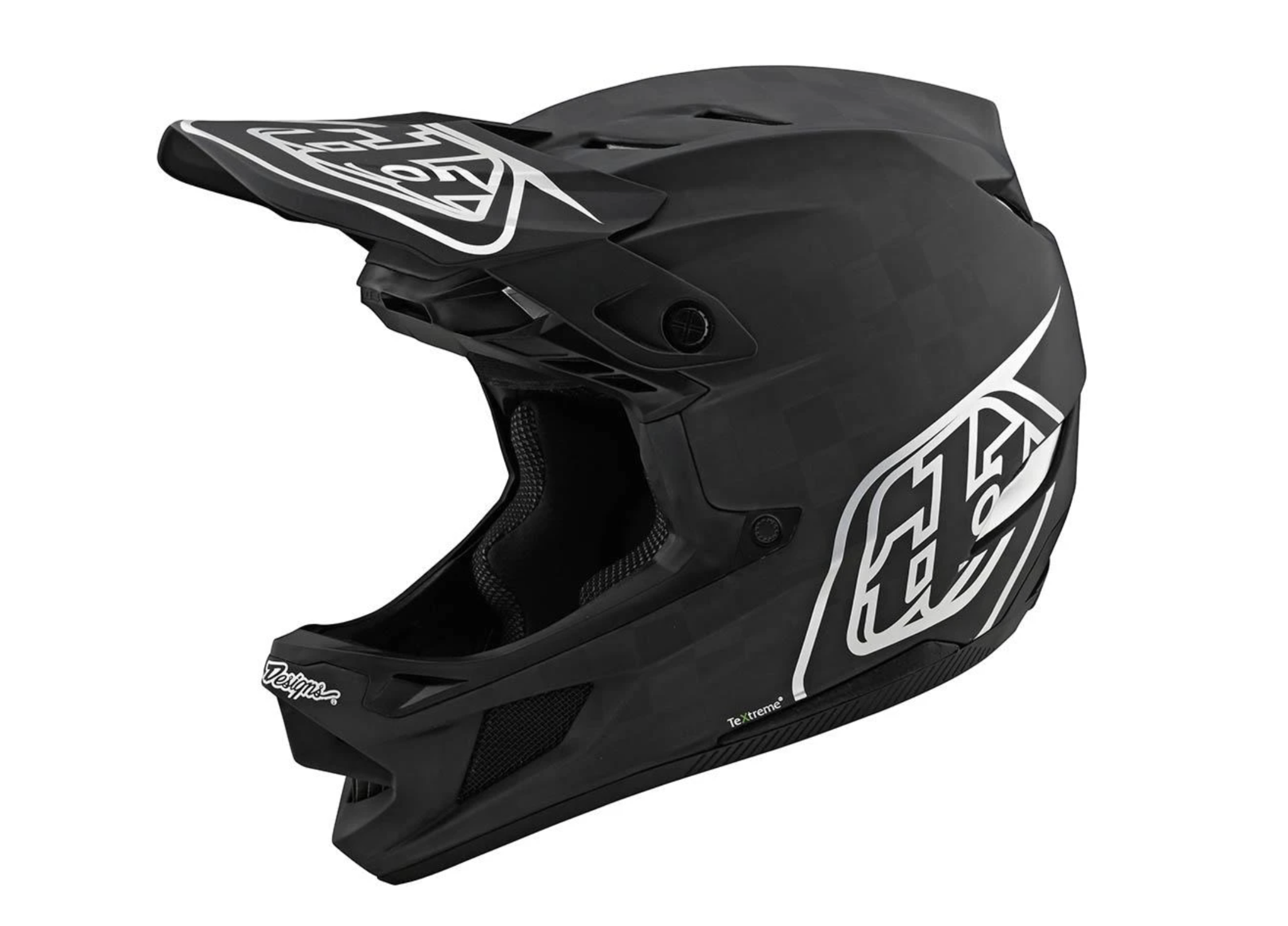 Troy Lee Designs D4 Carbon Stealth Black/Silver