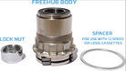 Wahoo XDR/XD Freehub Body Kickr/ Kickr Core