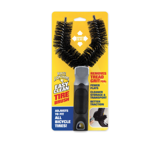 White Lightning Tire Brush